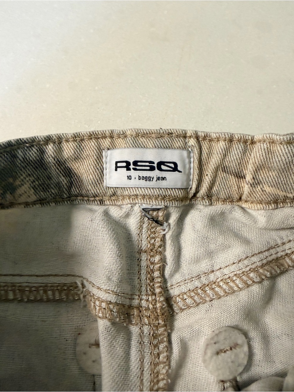 RSQ Girls’ Gray Camo Cargo Pants - Picture 4 of 5